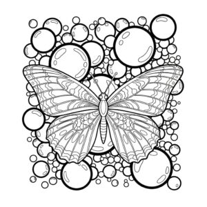 Borboleta para Colorir