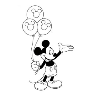 Mickey para Colorir