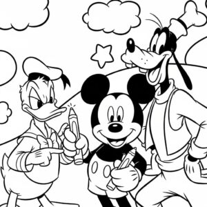 Mickey para Colorir