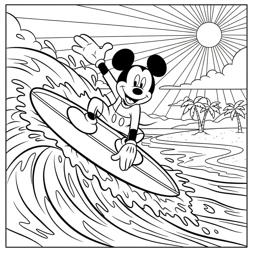 Mickey para Colorir