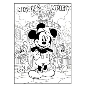 Mickey para Colorir