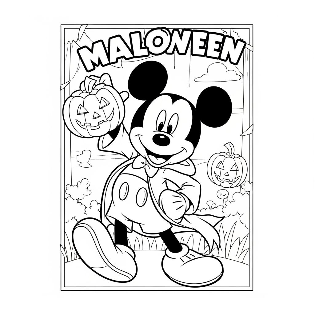 Mickey para Colorir