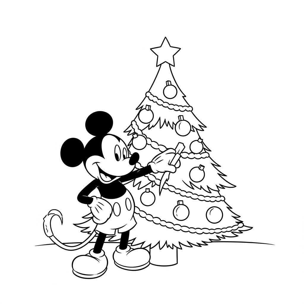 Mickey para Colorir