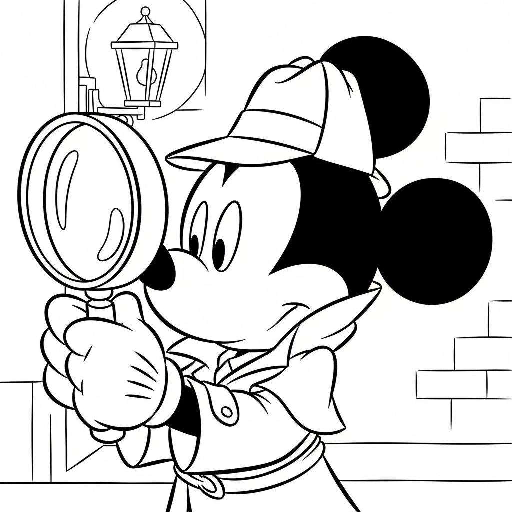 Mickey para Colorir