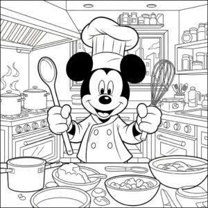 Mickey para Colorir