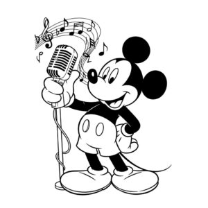 Mickey para Colorir