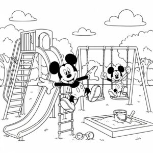 Mickey para Colorir