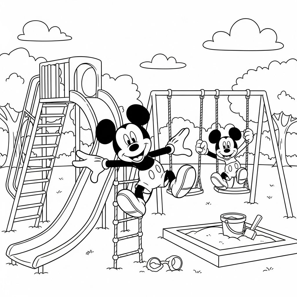 Mickey para Colorir