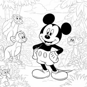 Mickey para Colorir