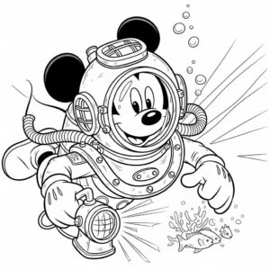 Mickey para Colorir