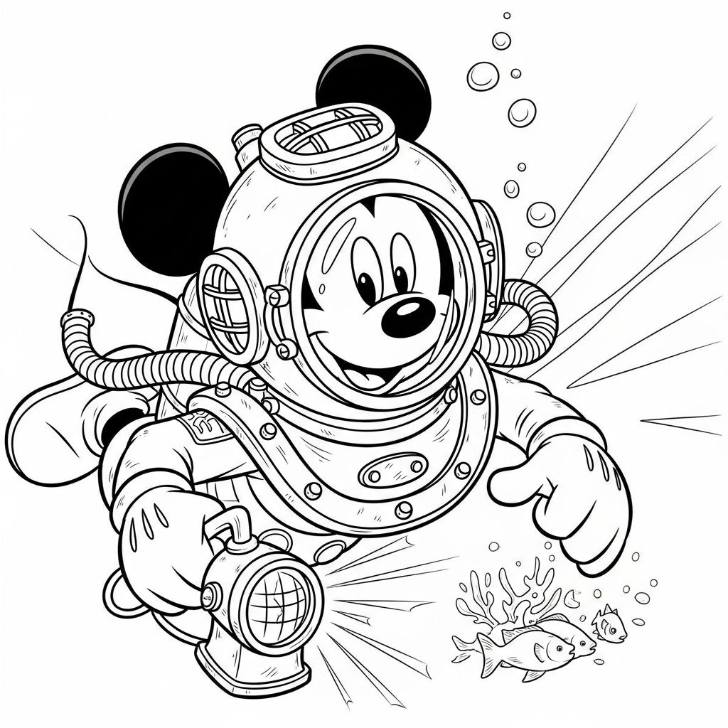 Mickey para Colorir